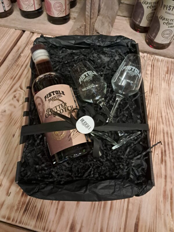 Präsentbox für Ladies mit zwei Kelchen