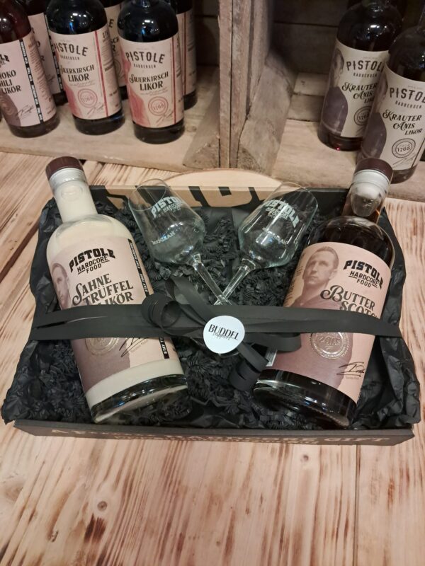 Für Ladies - Geschenkbox mit Likören und Gläsern